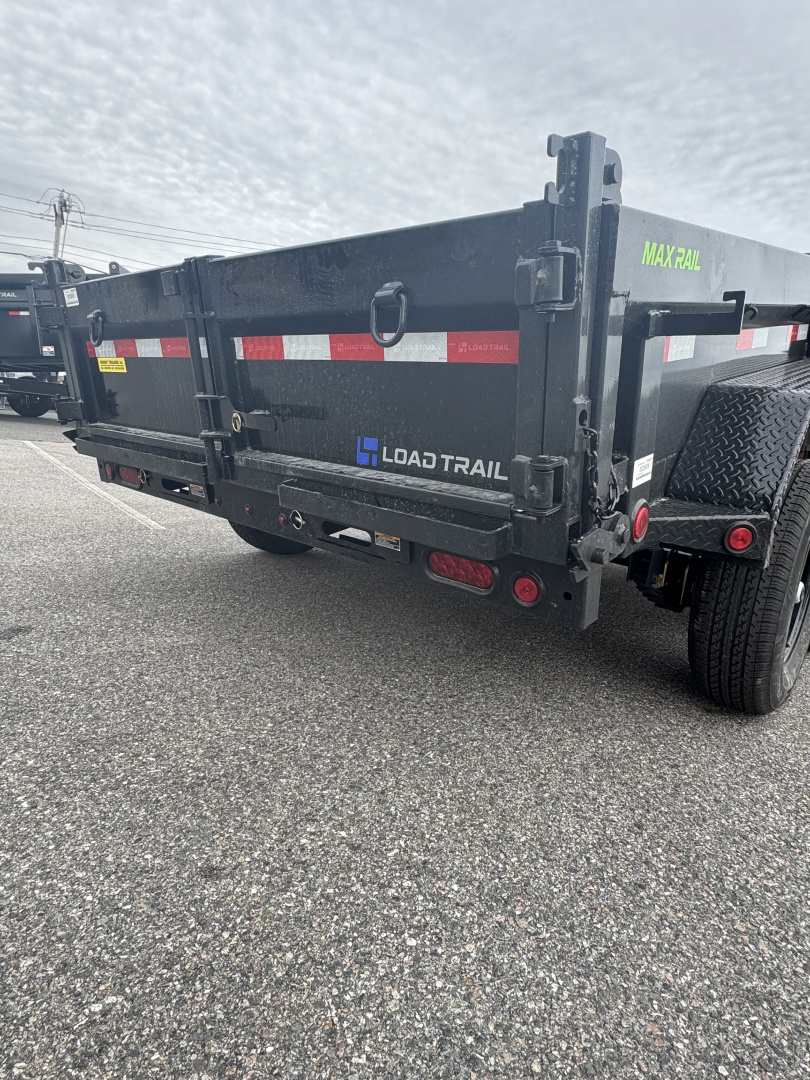 New 2026 Load Trail DE72X12 Dump Trailer Ramps & Tarp