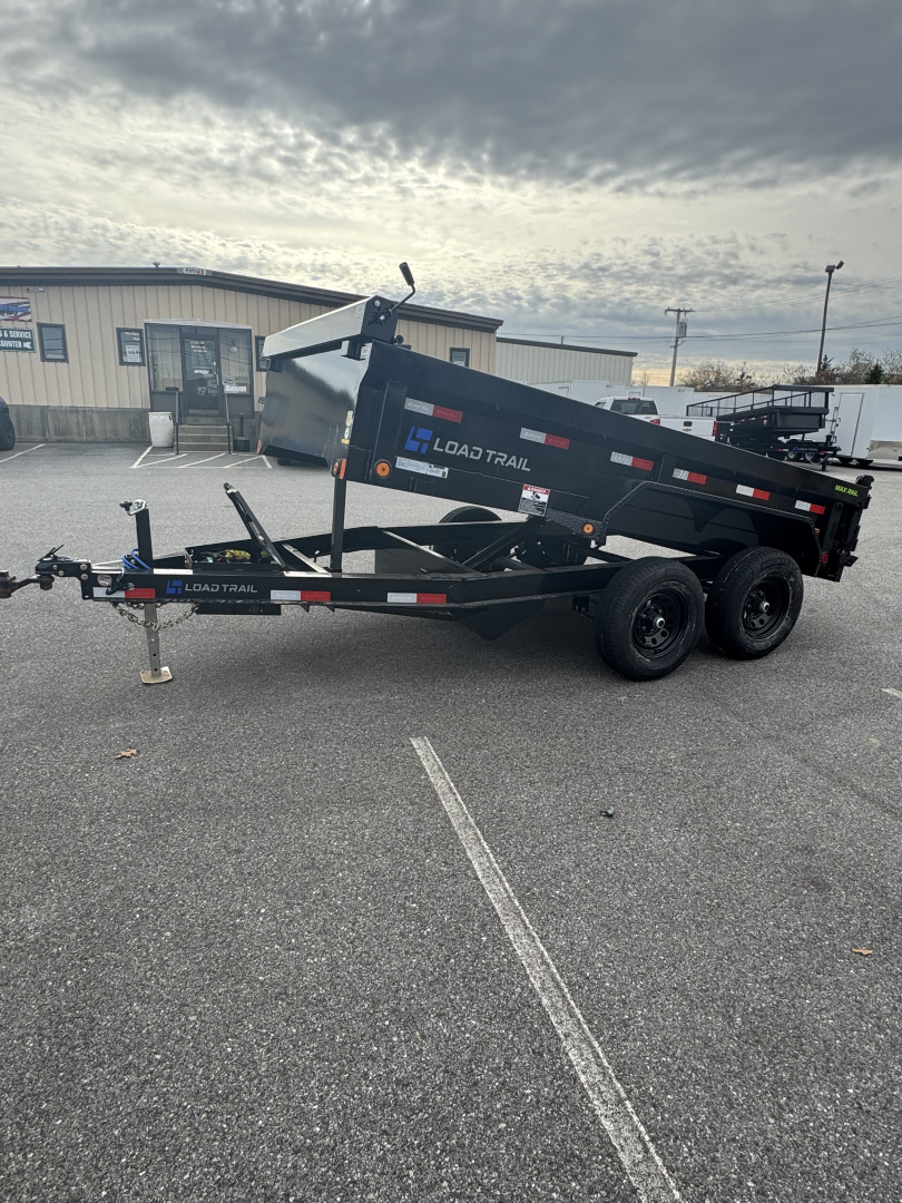 New 2026 Load Trail DE72X12 Dump Trailer Ramps & Tarp