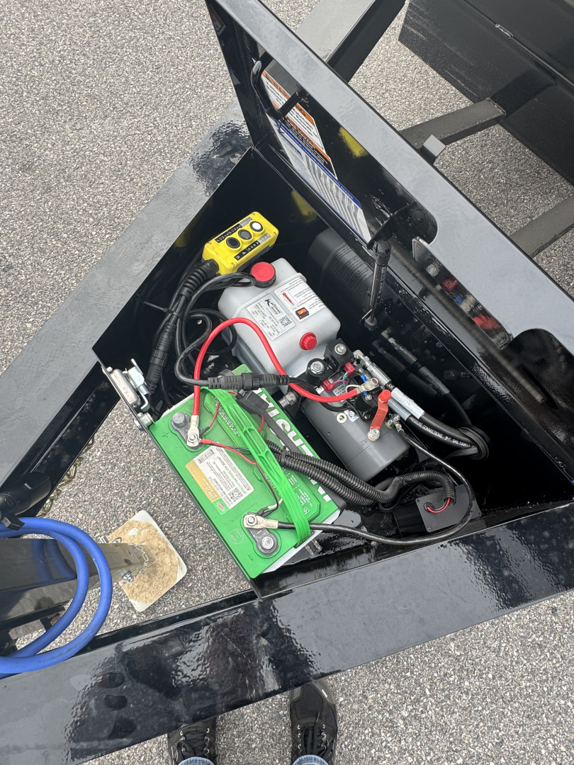 New 2026 Load Trail DE72X12 Dump Trailer Ramps & Tarp