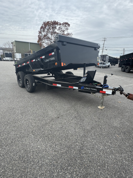 New 2026 Load Trail DE72X12 Dump Trailer Ramps & Tarp