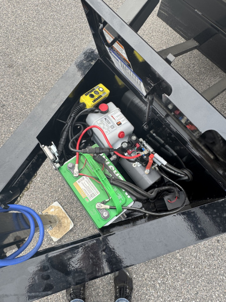 New 2026 Load Trail DE72X12 Dump Trailer Ramps & Tarp