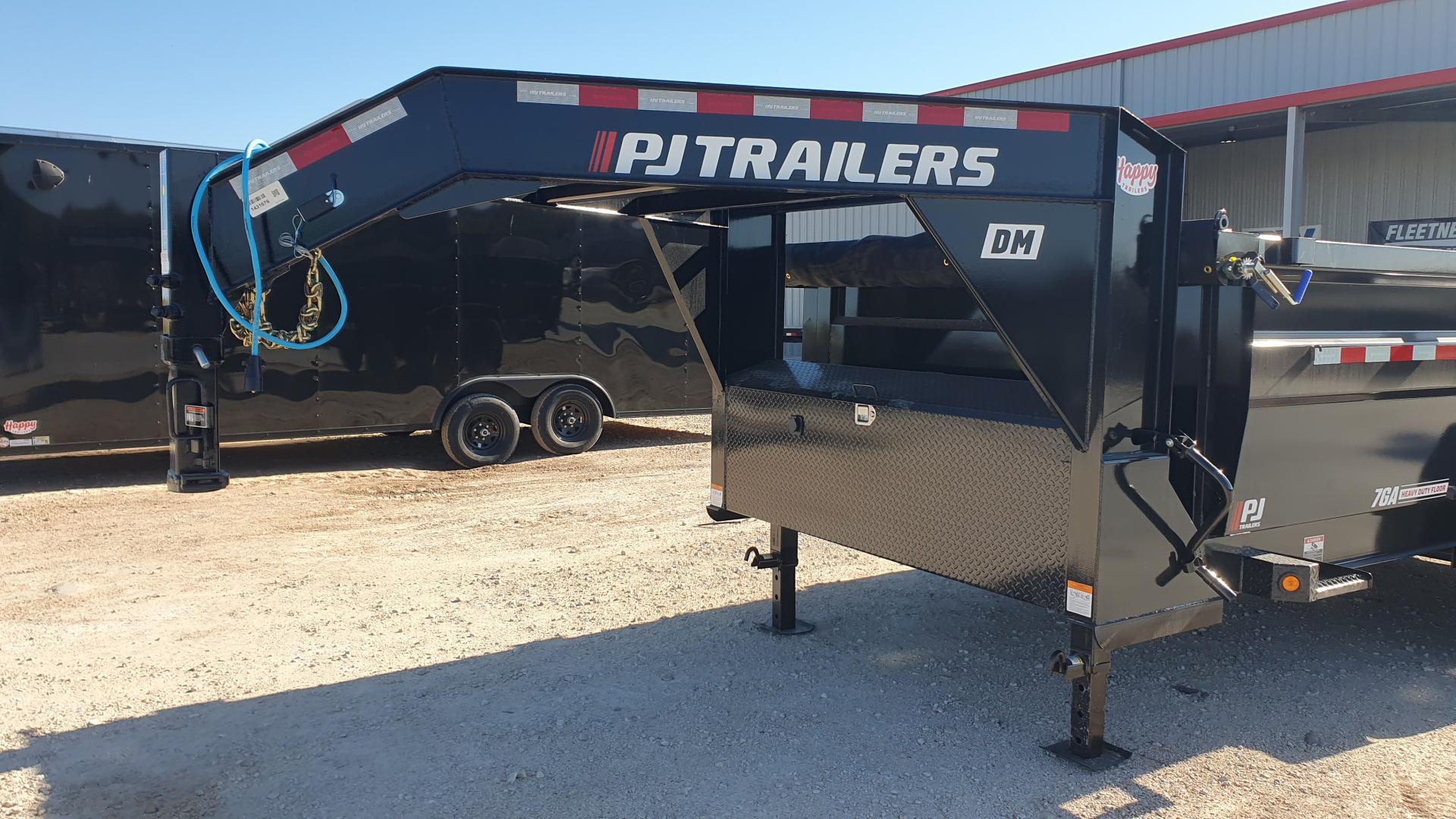 New 2026 PJ 83"x14' GN Tandem Axle Low Pro High Side Dump w/ 36" Sides – DM