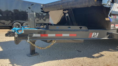 New 2026 PJ 83"x14' BP Tandem Axle Low Pro Telescopic Dump w/ 24" Sides – DT Voyager Package