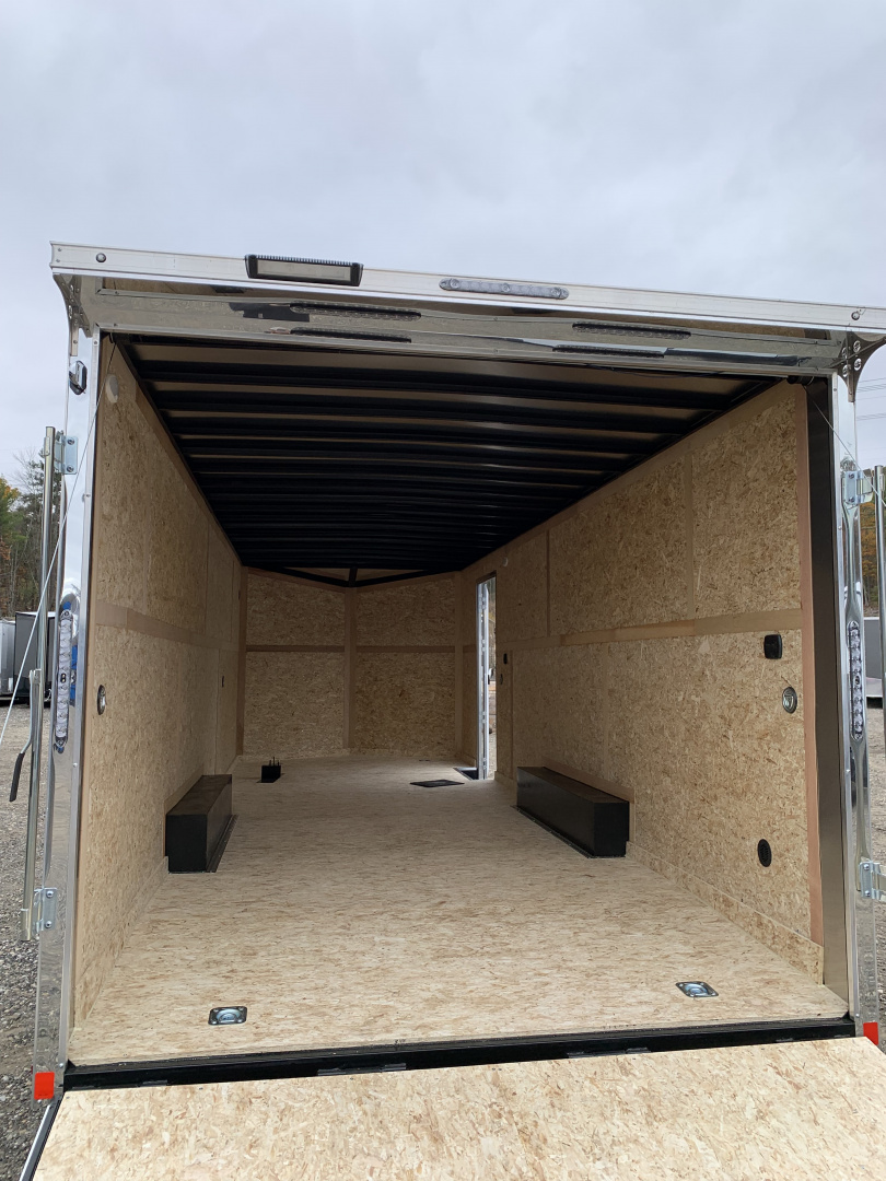 New 2026 US Cargo 8.5x24 +3ft v-nose trailer/ 7' interior height/ Polycore/ Ext tongue - 9990GVW