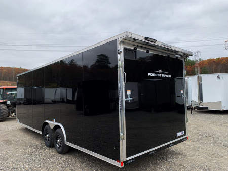New 2026 US Cargo 8.5x24 +3ft v-nose trailer/ 7' interior height/ Polycore/ Ext tongue - 9990GVW