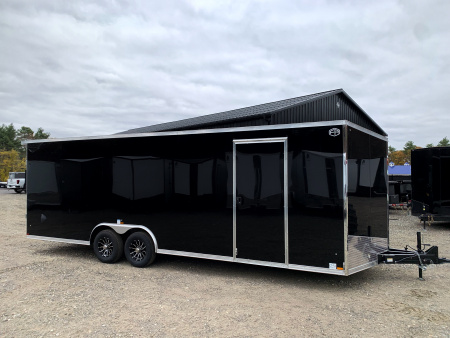 New 2026 US Cargo 8.5x24 +3ft v-nose trailer/ 7' interior height/ Polycore/ Ext tongue - 9990GVW