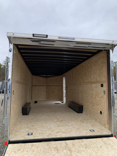 New 2026 US Cargo 8.5x24 +3ft v-nose trailer/ 7' interior height/ Polycore/ Ext tongue - 9990GVW