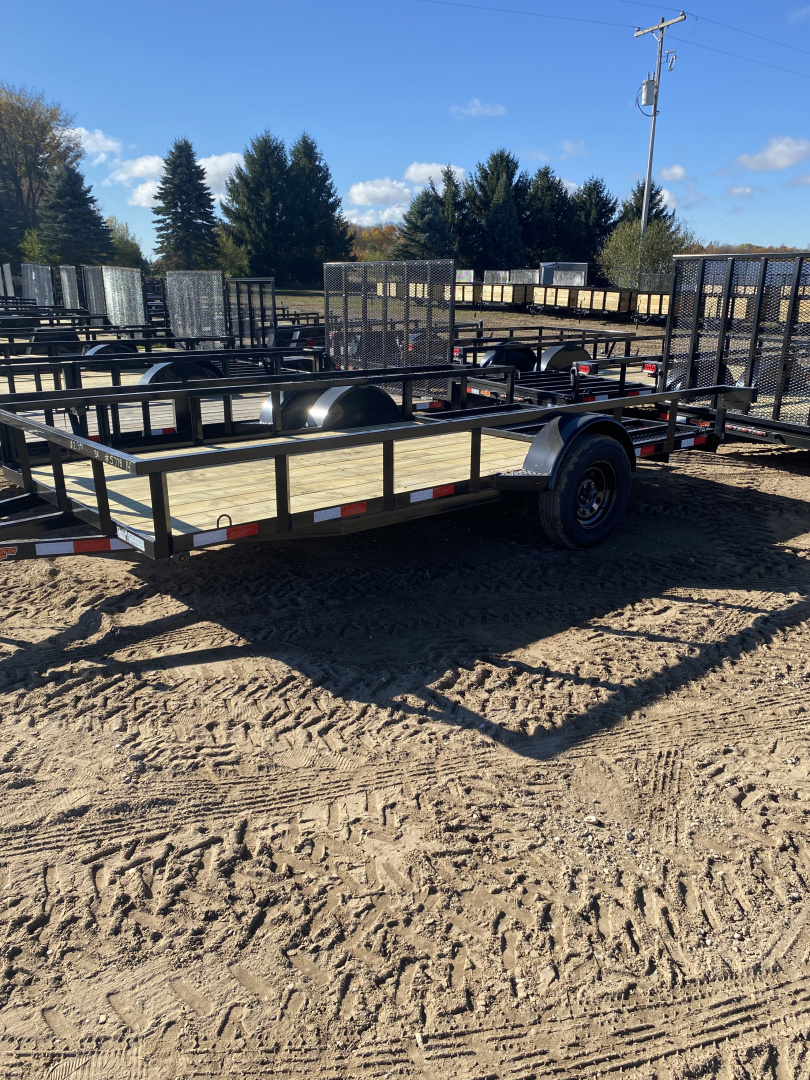 New 2026 Down 2 Earth Trailers 6.4X14 LANDSCAPE Utility Trailer