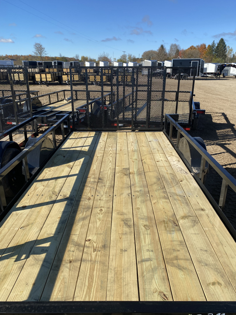 New 2026 Down 2 Earth Trailers 6.4X14 LANDSCAPE Utility Trailer