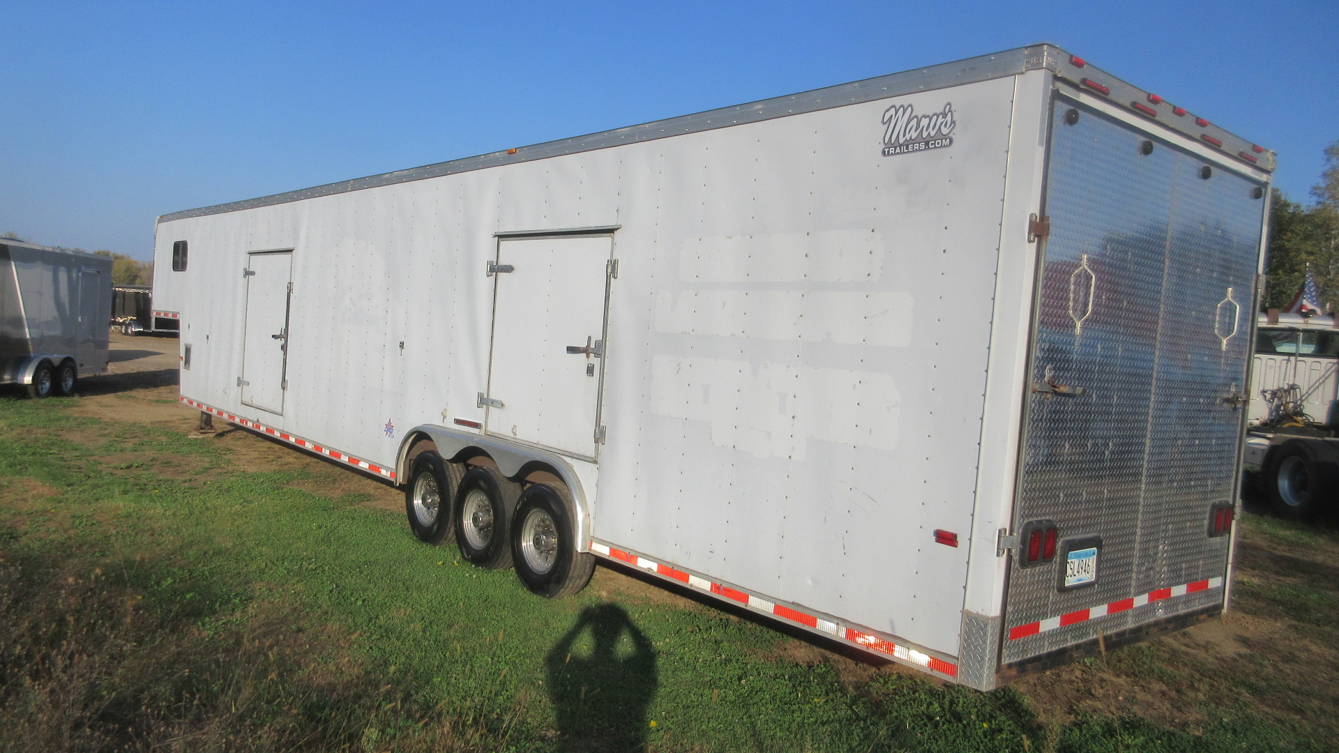 Used 1999 US Cargo 21k Gooseneck Cargo / Enclosed Trailer