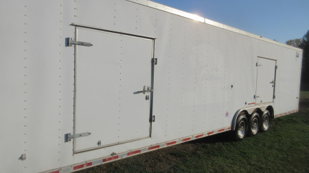 Used 1999 US Cargo 21k Gooseneck Cargo / Enclosed Trailer