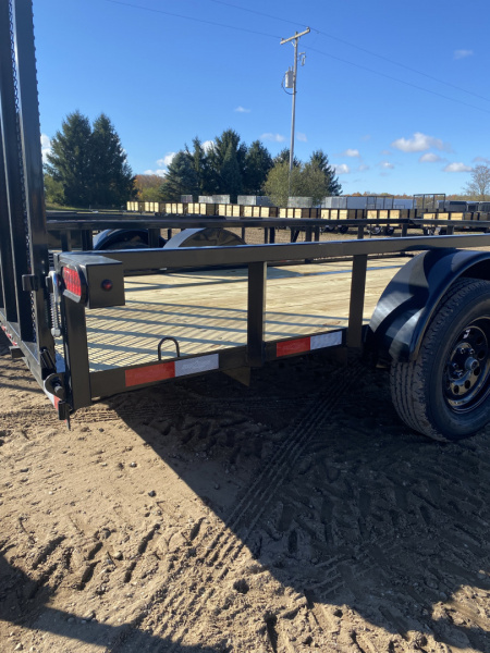 New 2026 Down 2 Earth Trailers 6.4X12 LANDSCAPE Utility Trailer