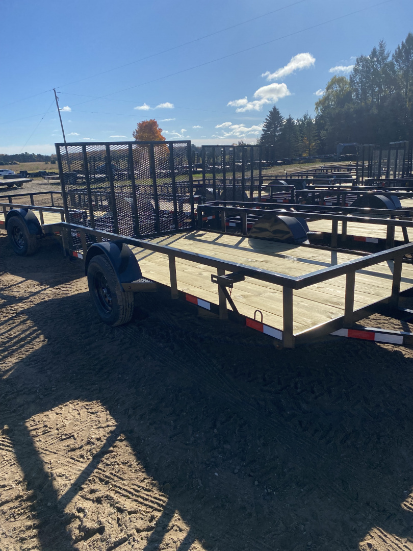 New 2026 Down 2 Earth Trailers 6.4X12 LANDSCAPE Utility Trailer