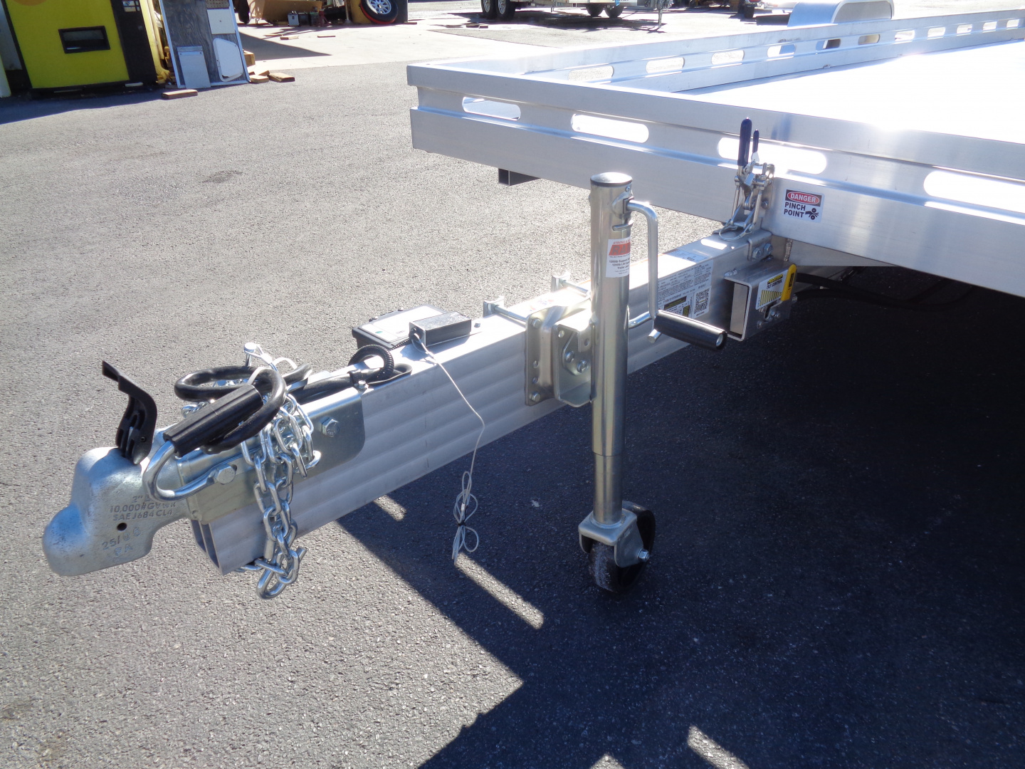 New 2026 Aluma * 8015S TILT * 15Ft Single Axle Tilt Aluminum ATV Trailer
