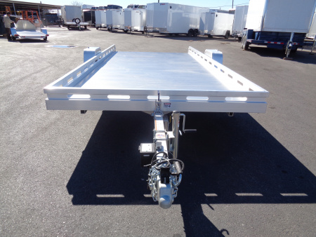 New 2026 Aluma * 8015S TILT * 15Ft Single Axle Tilt Aluminum ATV Trailer