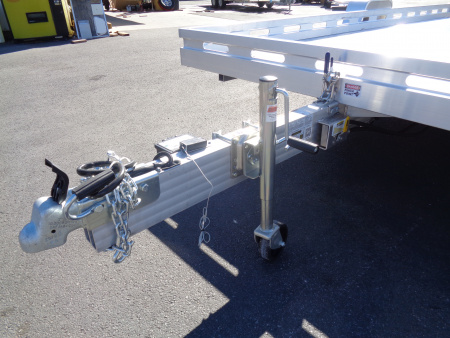 New 2026 Aluma * 8015S TILT * 15Ft Single Axle Tilt Aluminum ATV Trailer