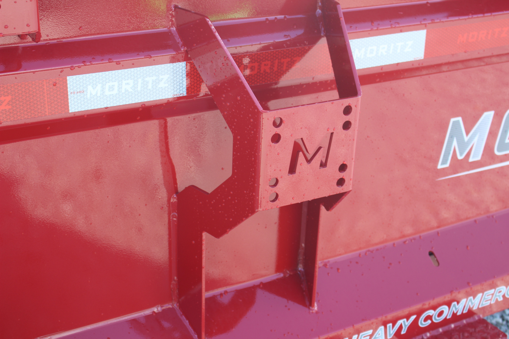 New 2026 Moritz 6' 10" x 14' Heavy Commercial DLH Series Dump Trailer - 16000# GVW