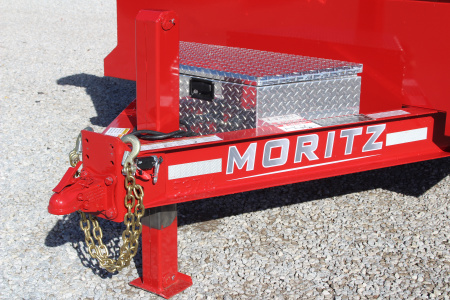 New 2026 Moritz 6' 10" x 14' Heavy Commercial DLH Series Dump Trailer - 16000# GVW