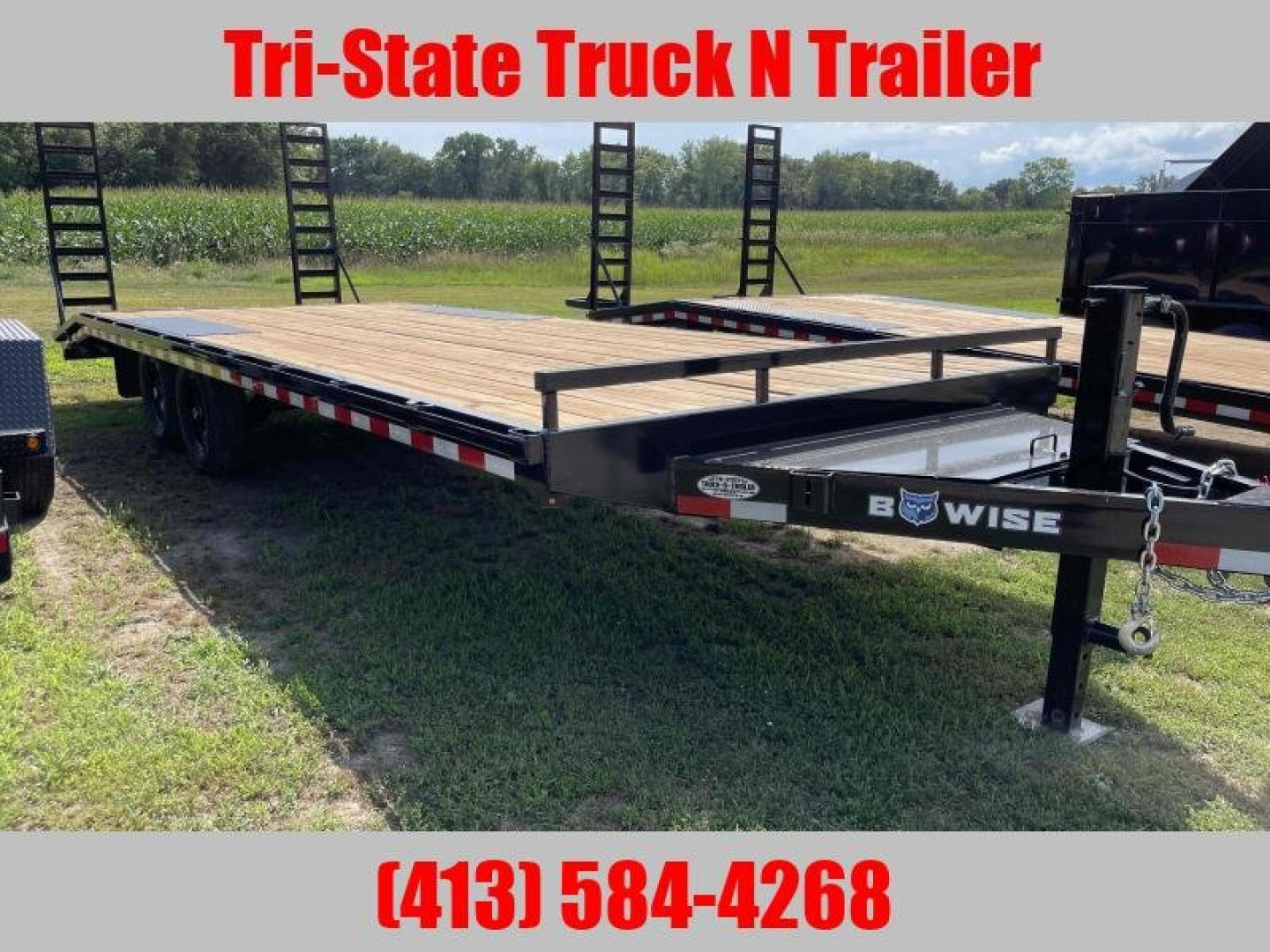New 2026 BWISE 24' 14k Equipment Trailer