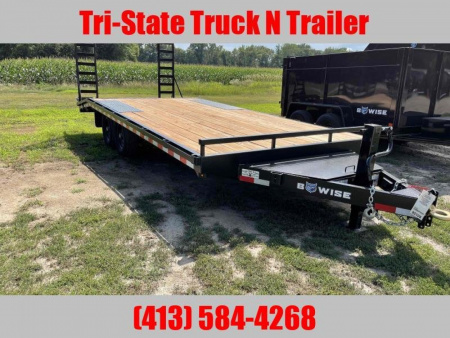 New 2026 BWISE 24' 14k Equipment Trailer