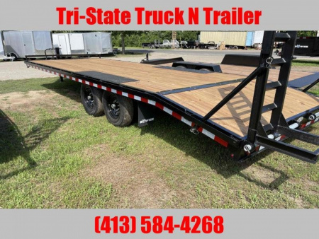 New 2026 BWISE 24' 14k Equipment Trailer
