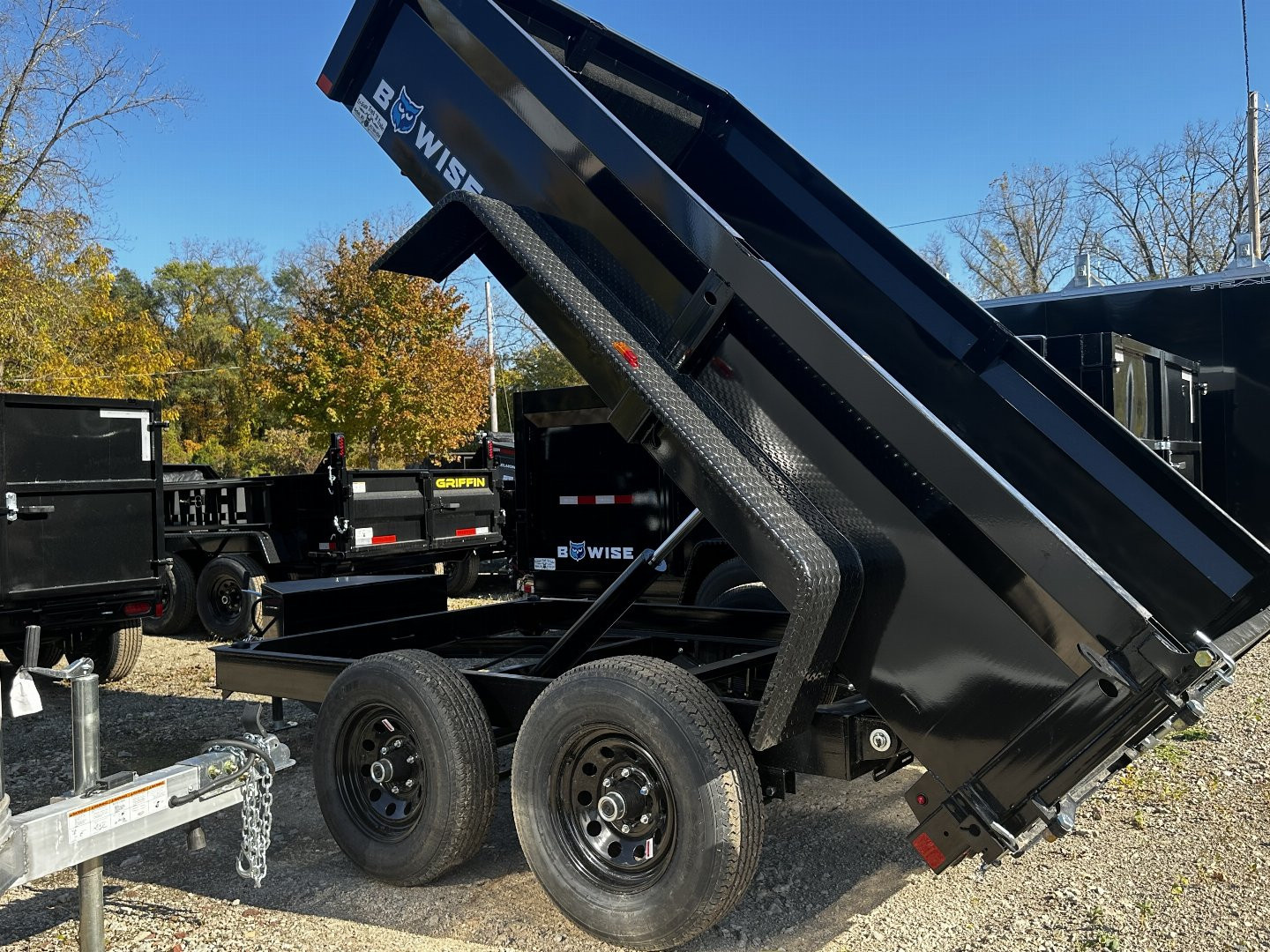 New 2025 BWISE DT 6x10 dump trailer
