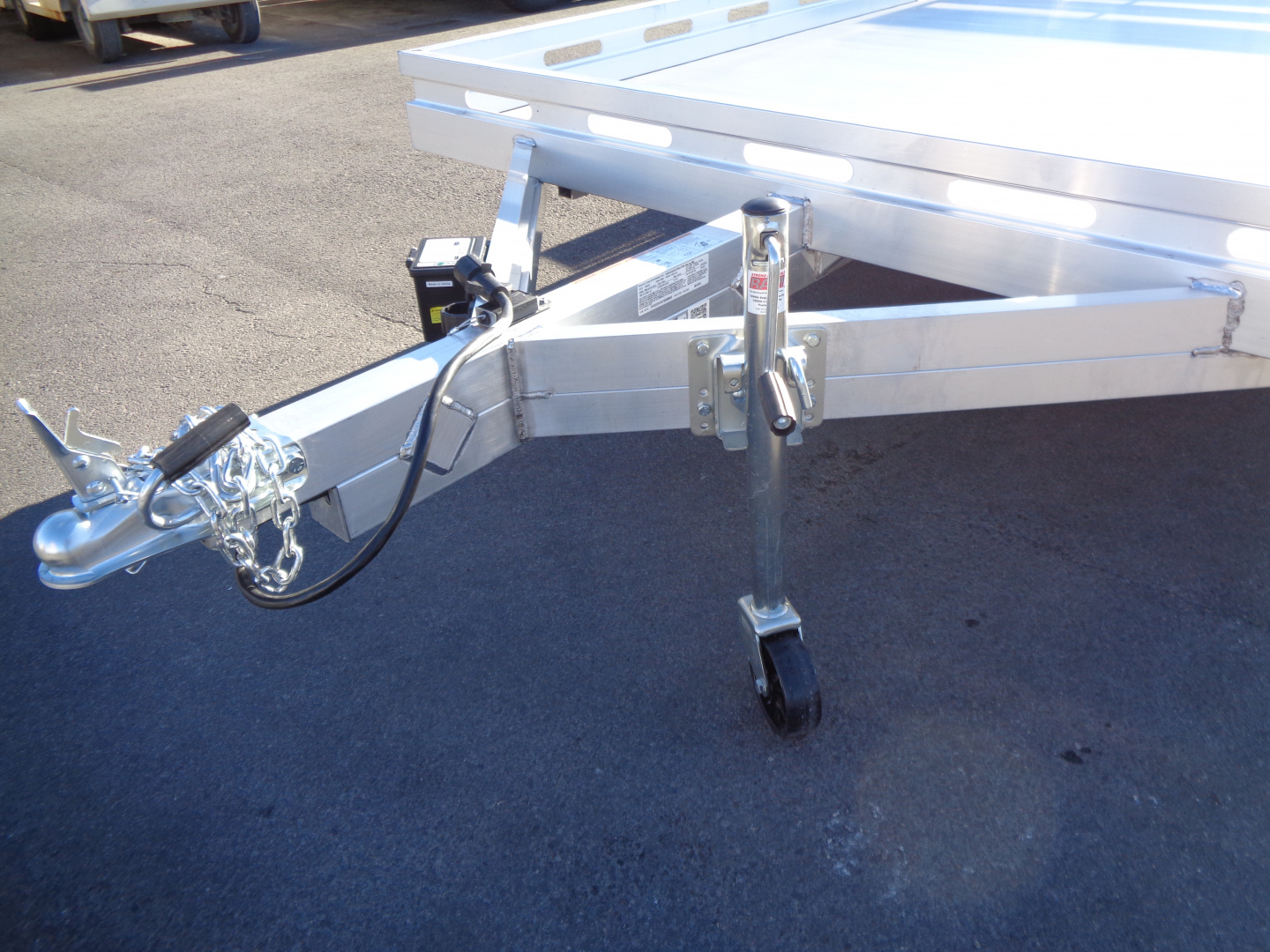 New 2026 Aluma * 8014-TG * 14Ft Single Axle ATV Trailer w/ Tailgate