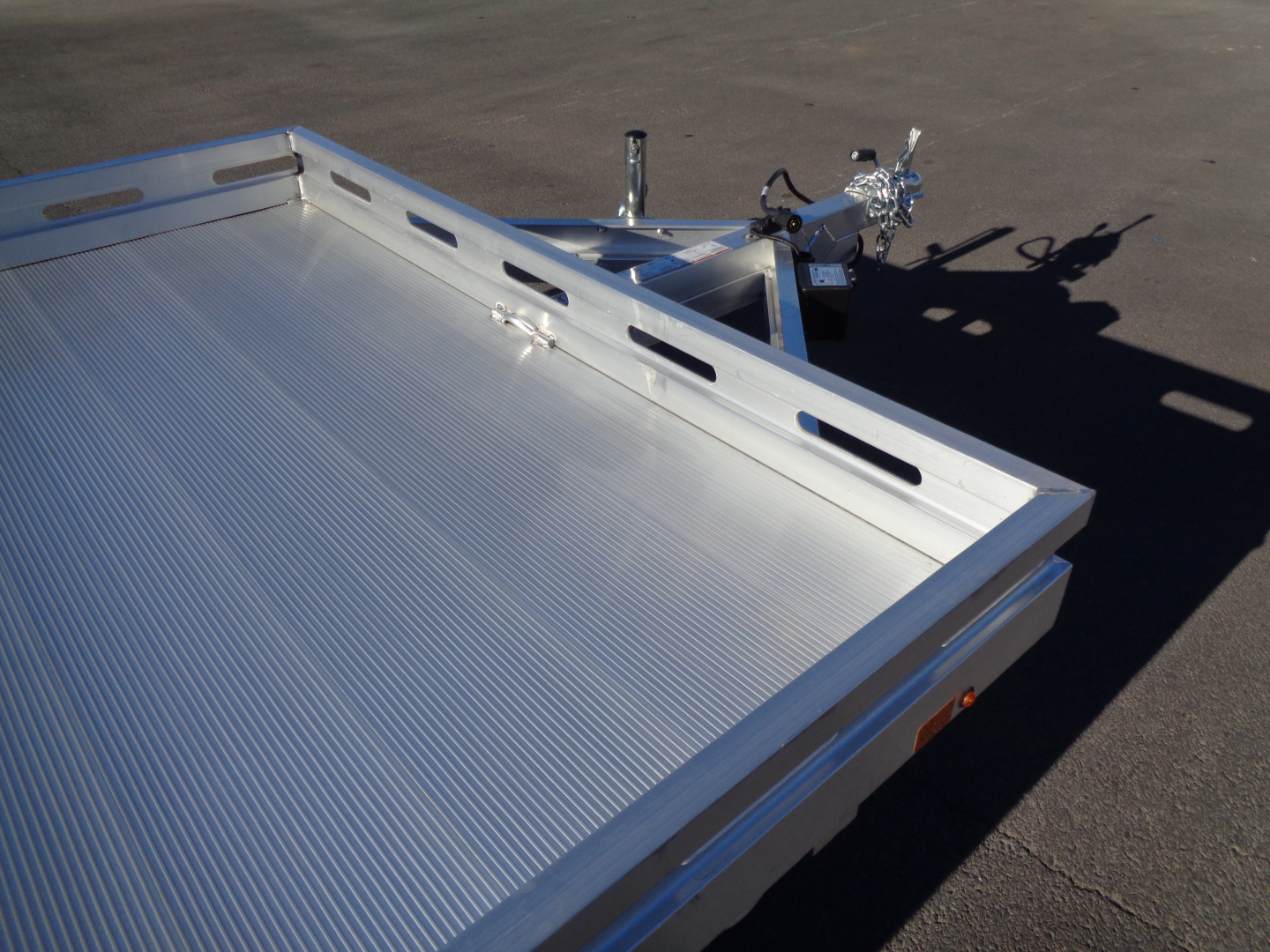 New 2026 Aluma * 8014-TG * 14Ft Single Axle ATV Trailer w/ Tailgate