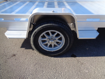 New 2026 Aluma * 8014-TG * 14Ft Single Axle ATV Trailer w/ Tailgate