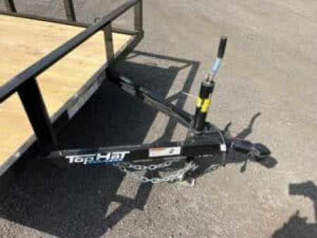 New 2026 Top Hat Trailers 6X12 Express Flatbed Utility Trailer Utility Trailer
