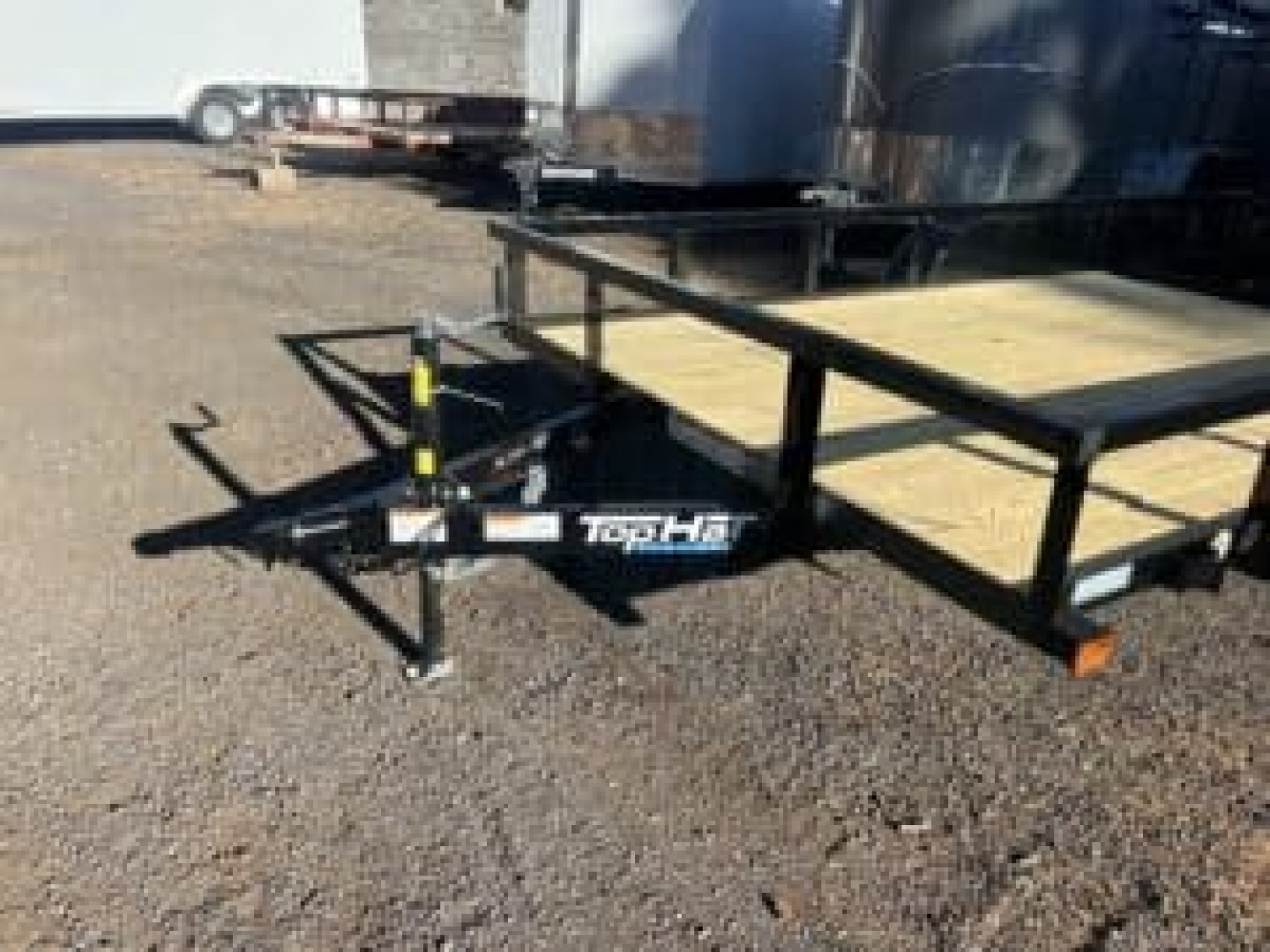 New 2026 Top Hat Trailers 77X14 LDX Flatbed Utility Trailer Utility Trailer NO BRAKES