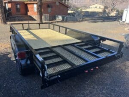 New 2026 Top Hat Trailers 77X14 LDX Flatbed Utility Trailer Utility Trailer NO BRAKES