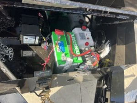 New 2026 Top Hat Trailers 7X14 Dump Trailer 14K Low profile tarp, ramps