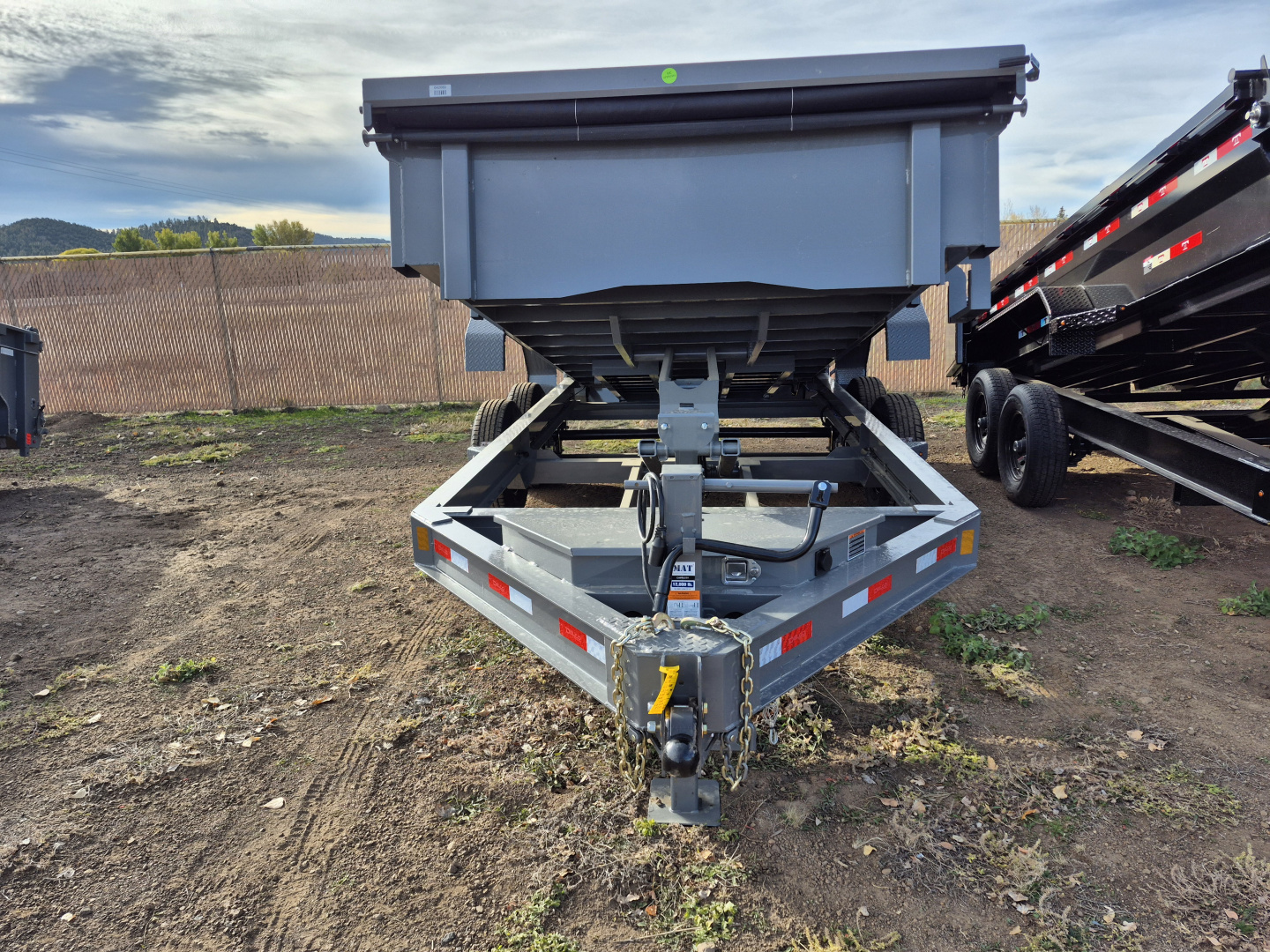 New 2026 Delco Tandem Axle Dump/14,000 GVWR/83"X14'