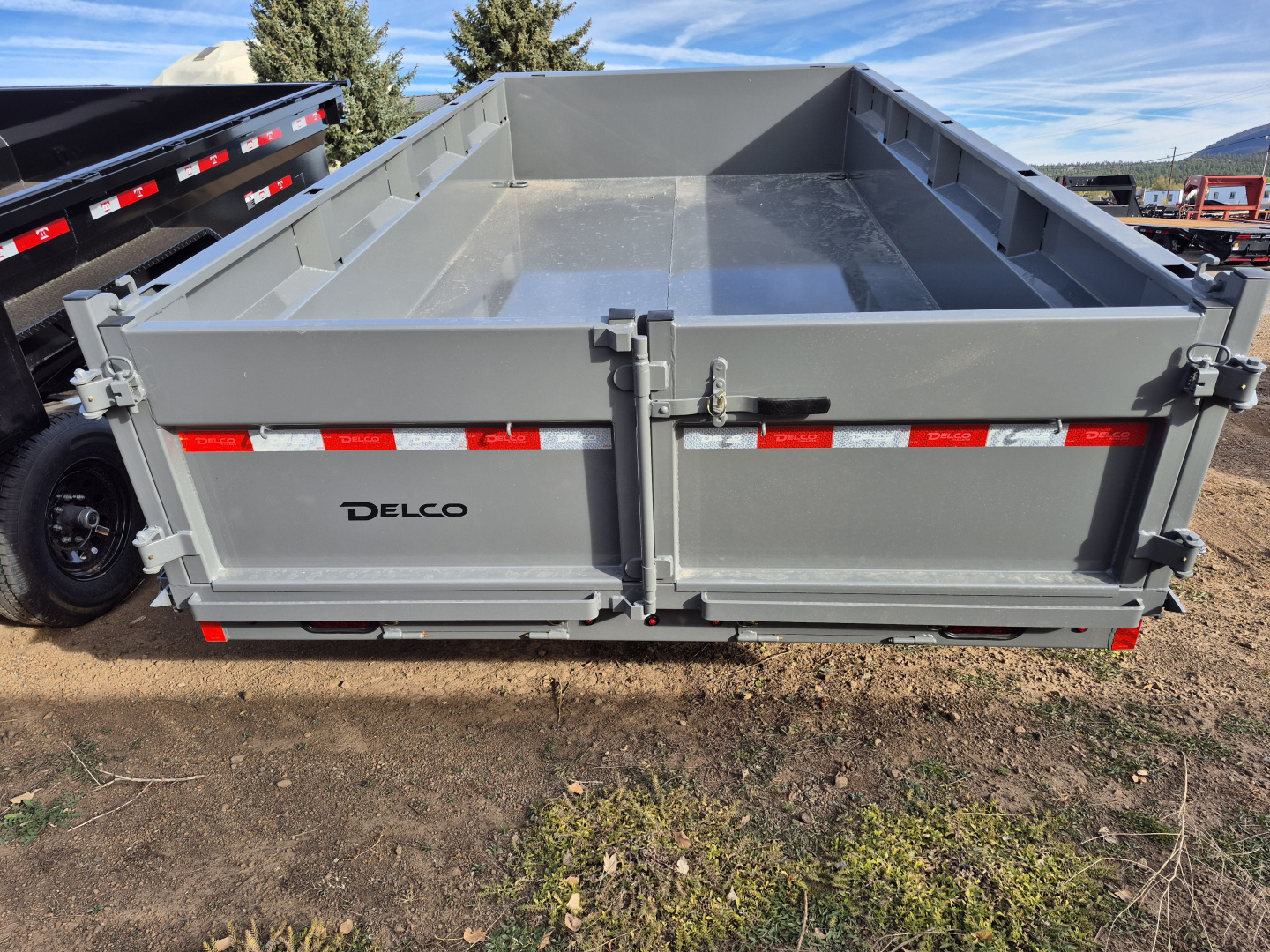 New 2026 Delco Tandem Axle Dump/14,000 GVWR/83"X14'