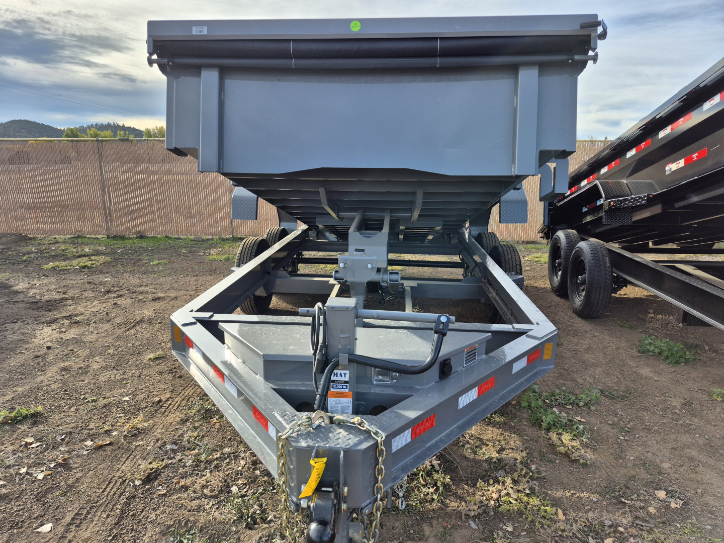 New 2026 Delco Tandem Axle Dump/14,000 GVWR/83"X14'