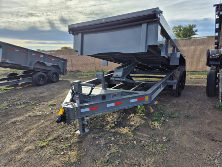 New 2026 Delco Tandem Axle Dump/14,000 GVWR/83"X14'