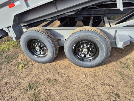 New 2026 Delco Tandem Axle Dump/14,000 GVWR/83"X14'