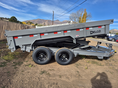 New 2026 Delco Tandem Axle Dump/14,000 GVWR/83 X14'
