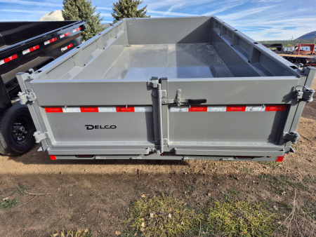 New 2026 Delco Tandem Axle Dump/14,000 GVWR/83"X14'