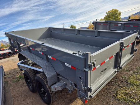 New 2026 Delco Tandem Axle Dump/14,000 GVWR/83"X14'