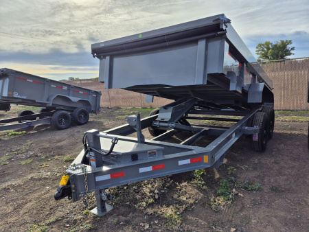 New 2026 Delco Tandem Axle Dump/14,000 GVWR/83"X14'