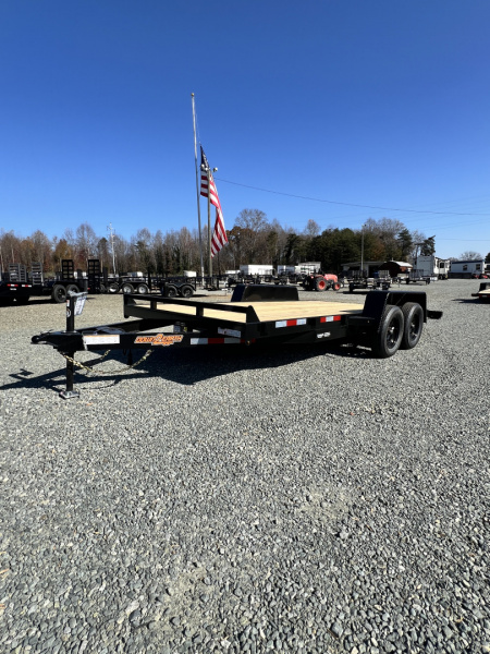 New 2026 Down 2 Earth Trailers 16ft 7K w/ Wood Deck Carhauler Car / Racing Trailer