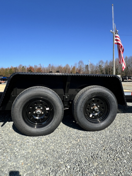 New 2026 Down 2 Earth Trailers 16ft 7K w/ Wood Deck Carhauler Car / Racing Trailer