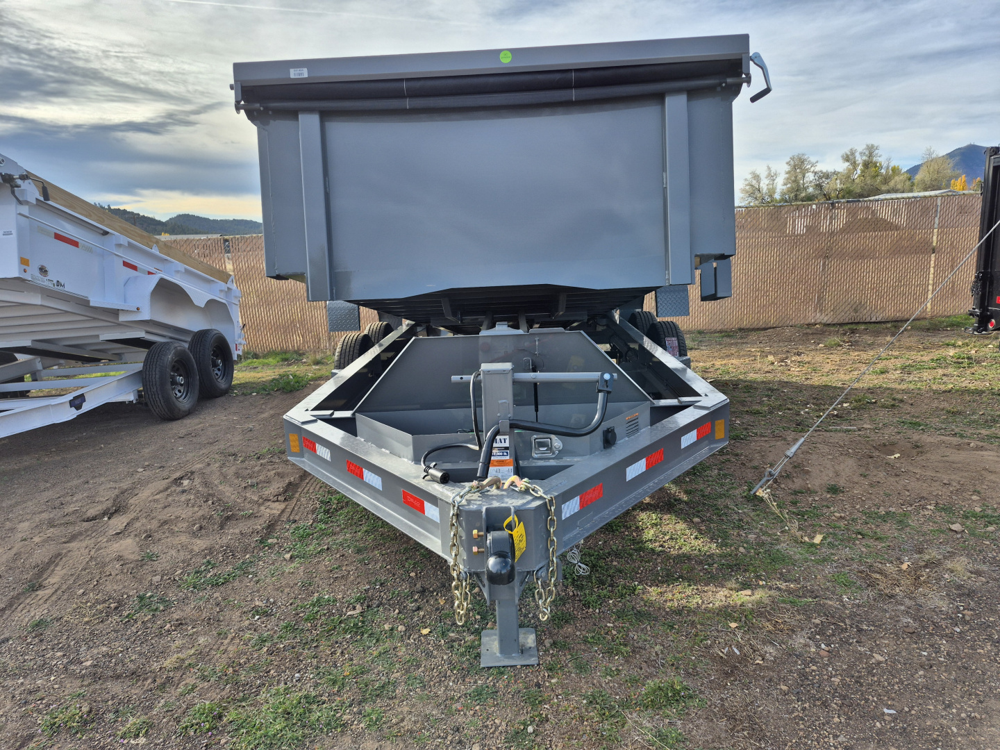 New 2026 Delco Tandem Axle Dump/14,000 GVWR/83"X14'