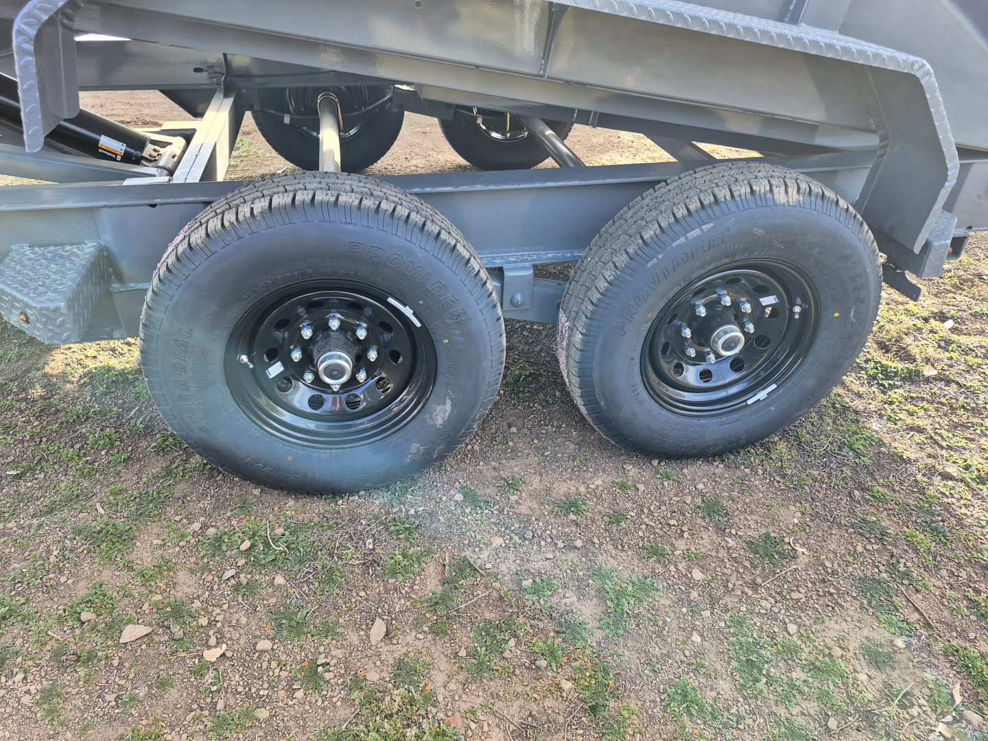 New 2026 Delco Tandem Axle Dump/14,000 GVWR/83"X14'