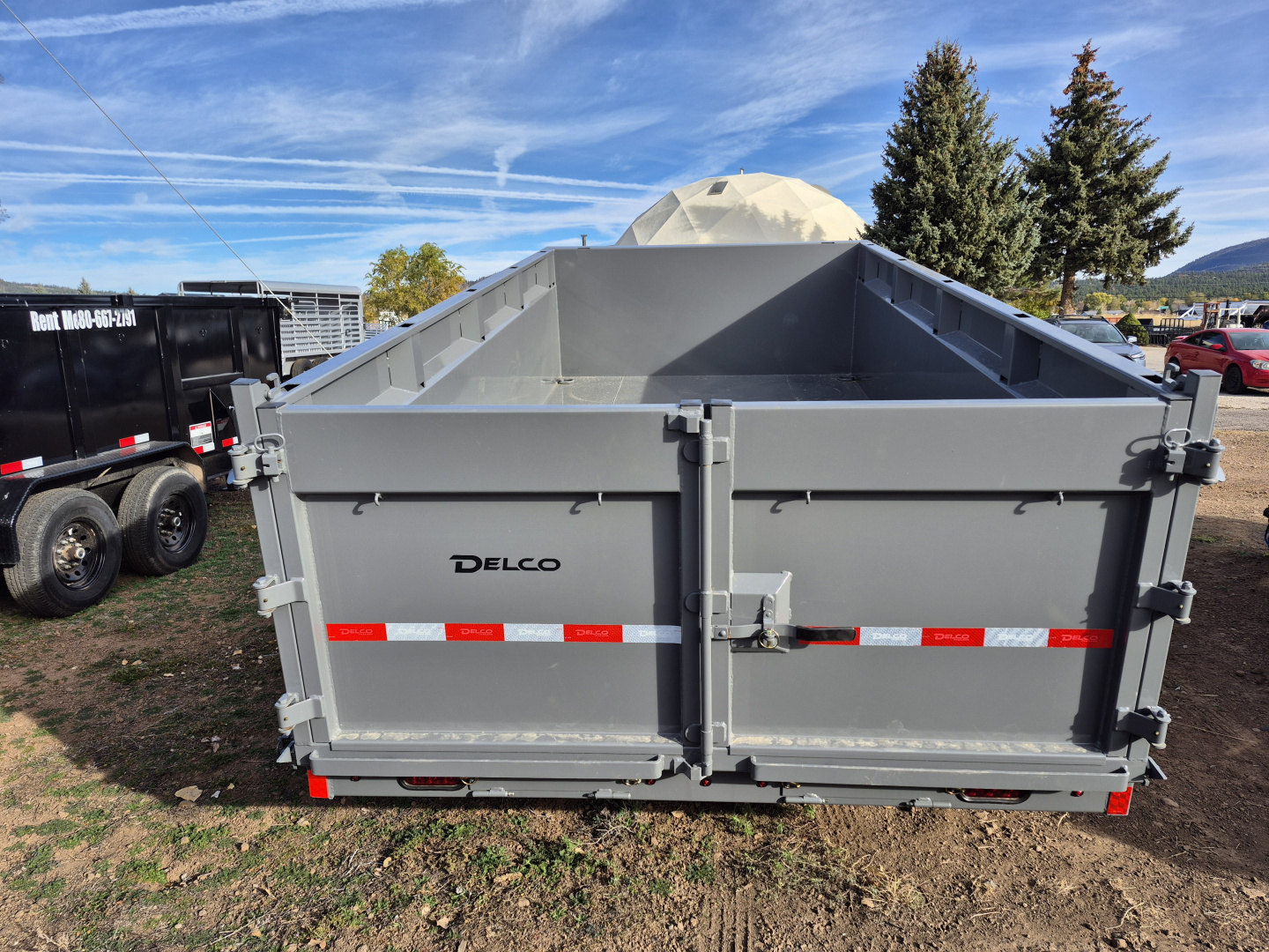 New 2026 Delco Tandem Axle Dump/14,000 GVWR/83"X14'