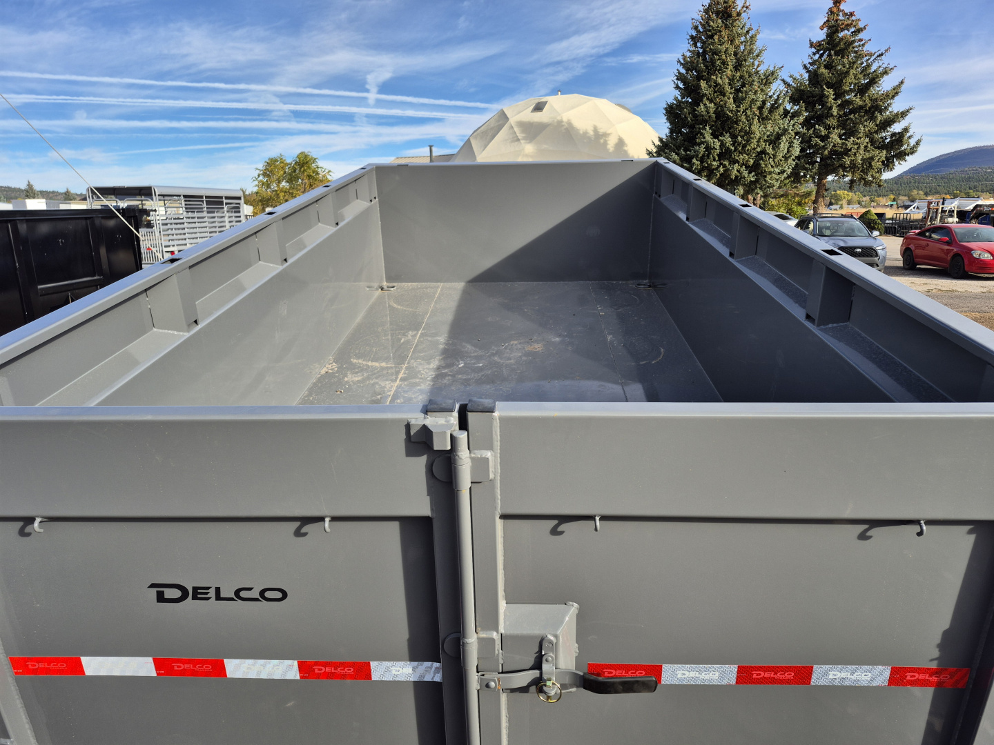 New 2026 Delco Tandem Axle Dump/14,000 GVWR/83"X14'