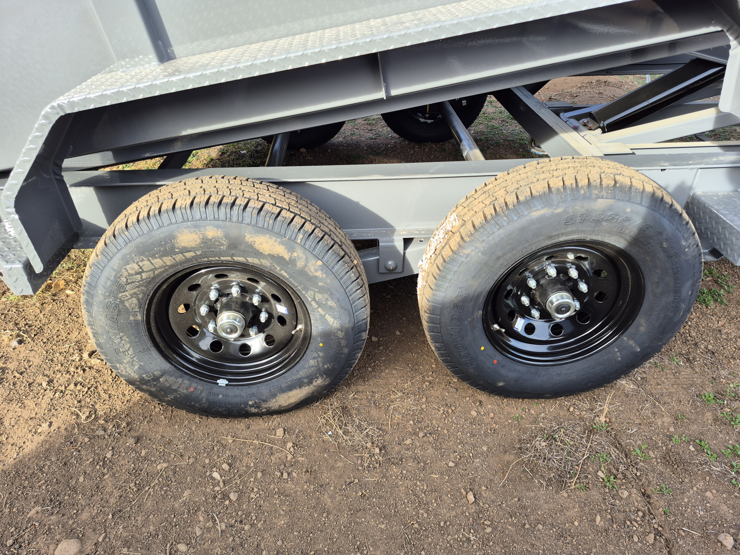 New 2026 Delco Tandem Axle Dump/14,000 GVWR/83"X14'