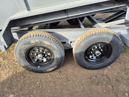 New 2026 Delco Tandem Axle Dump/14,000 GVWR/83"X14'